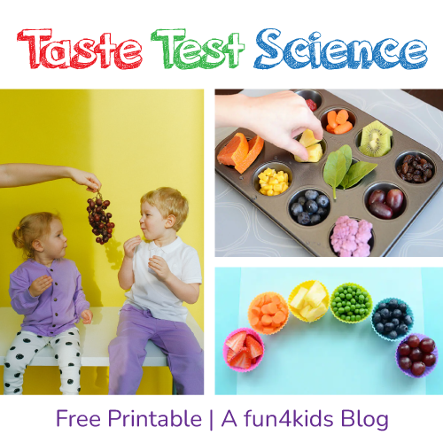 Taste Test Science - Free Printable – Labels4School