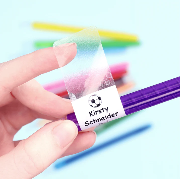 Long-lasting Labels for Your Kids’ Stationery