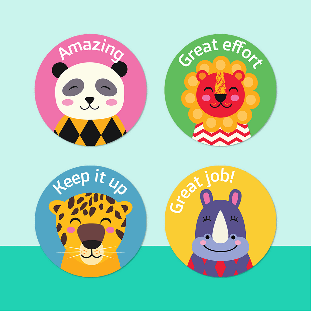 Animal Friends Merit Stickers