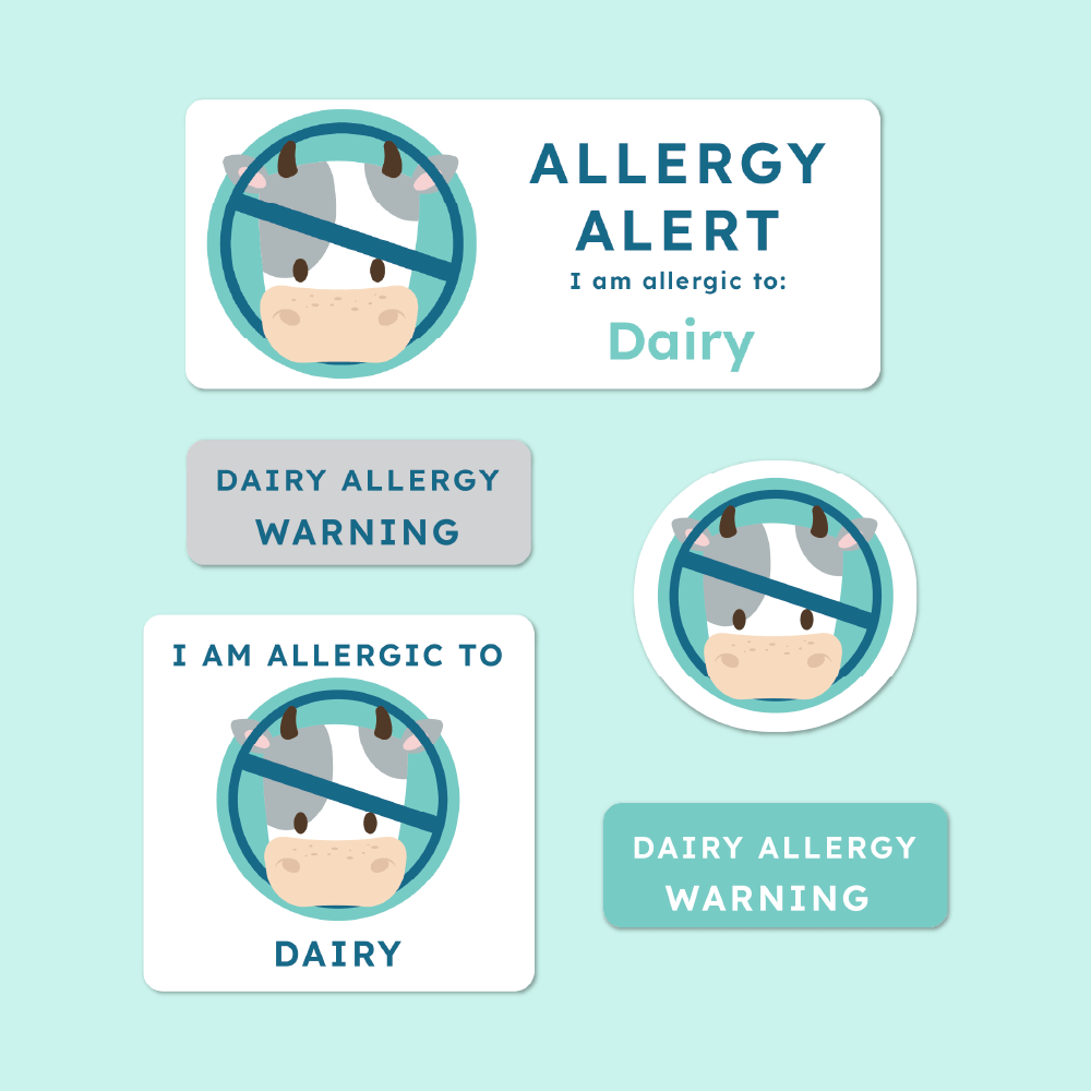 Allergy Alert Stickers