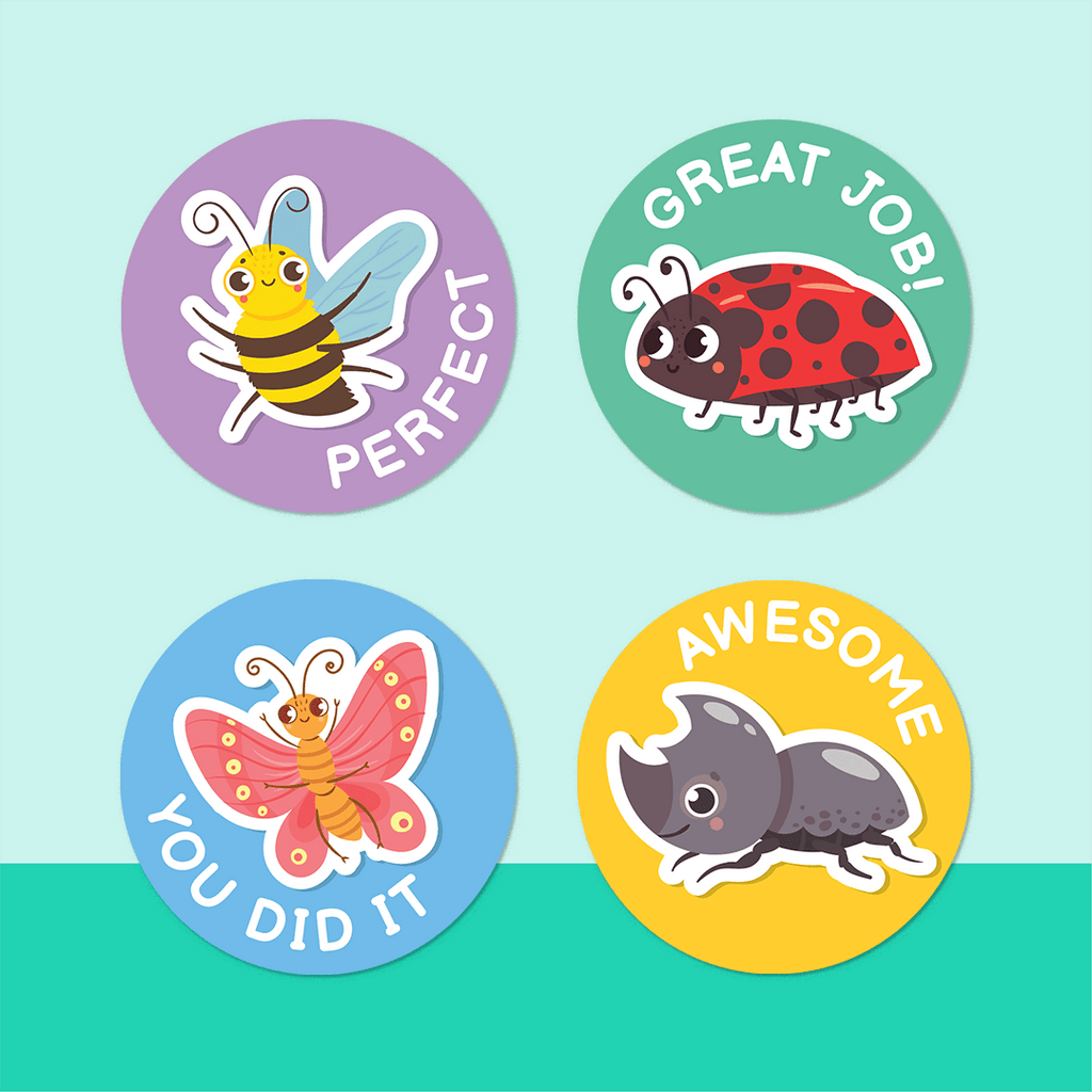 Insects Merit Stickers