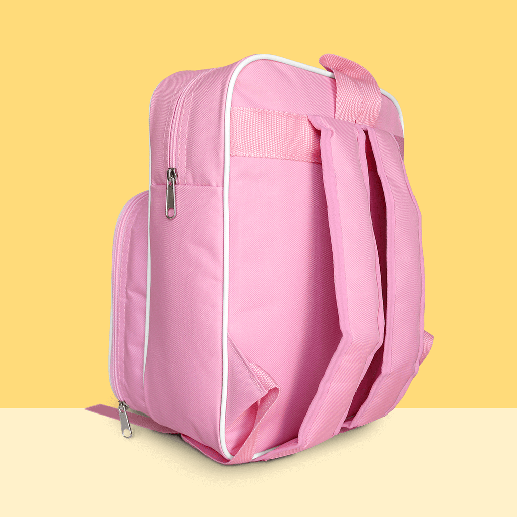 Pink Kiddies Backpack - Customise your own