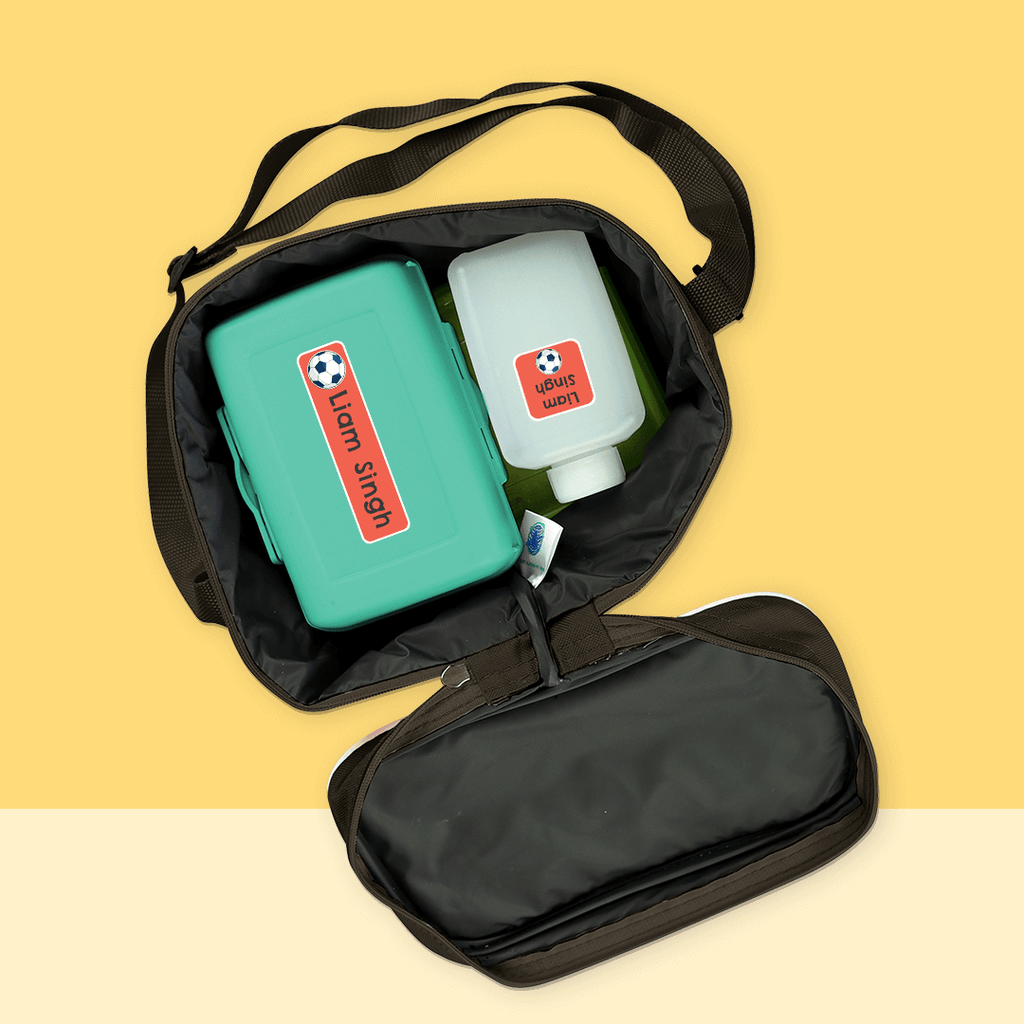 Black Lunch Bag - Customise your own