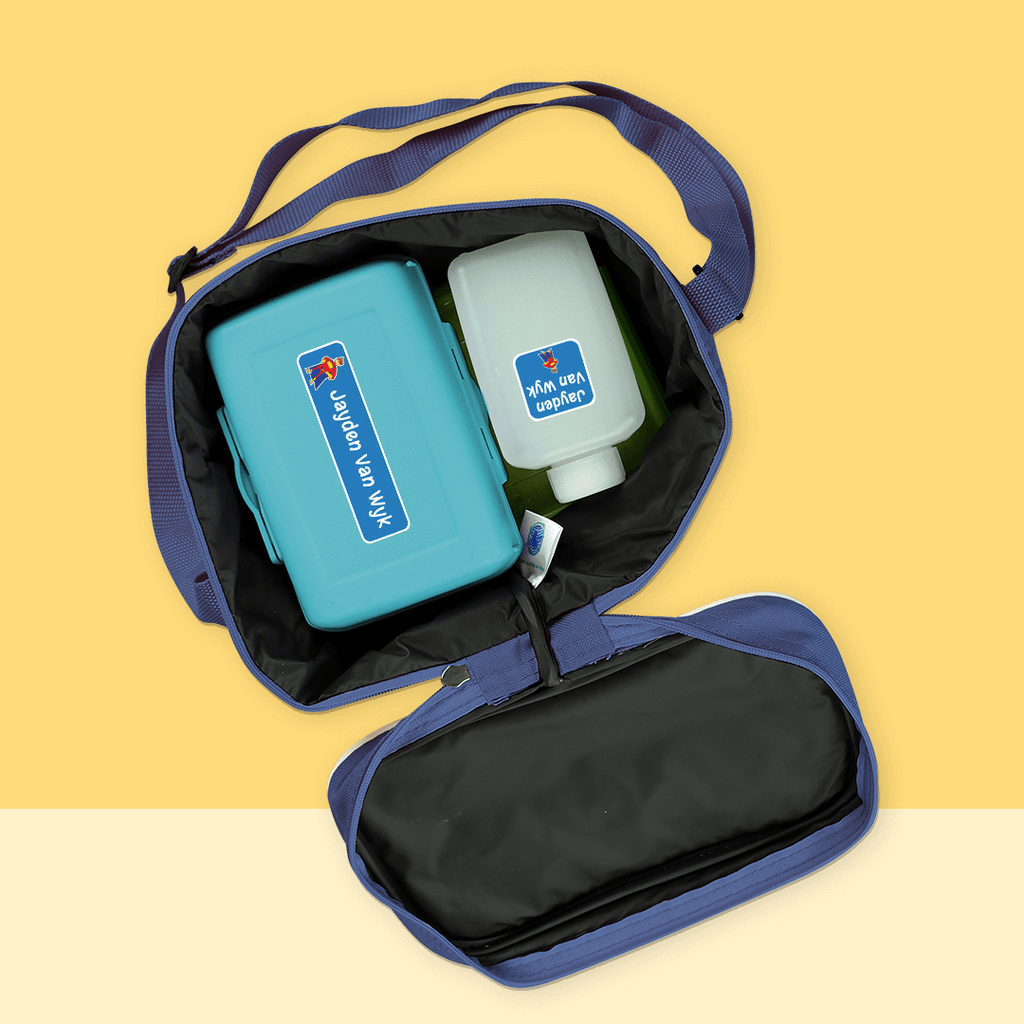 Blue Lunch Bag - Customise your own