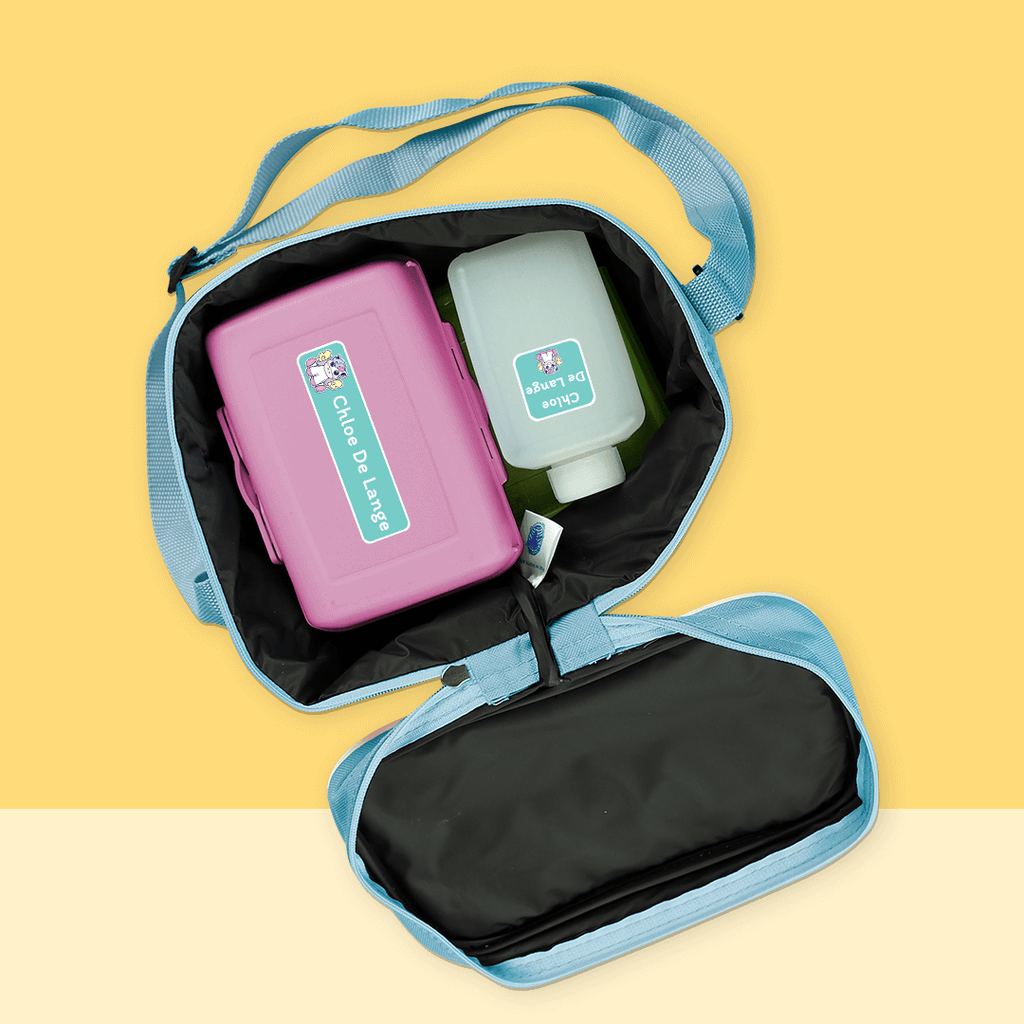 Light Blue Lunch Bag - Customise your own