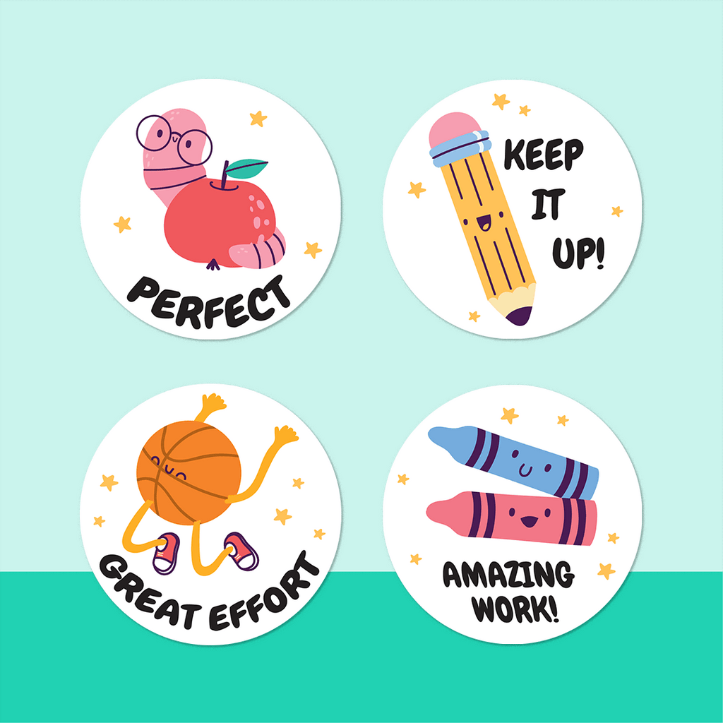 School Elements Merit Stickers