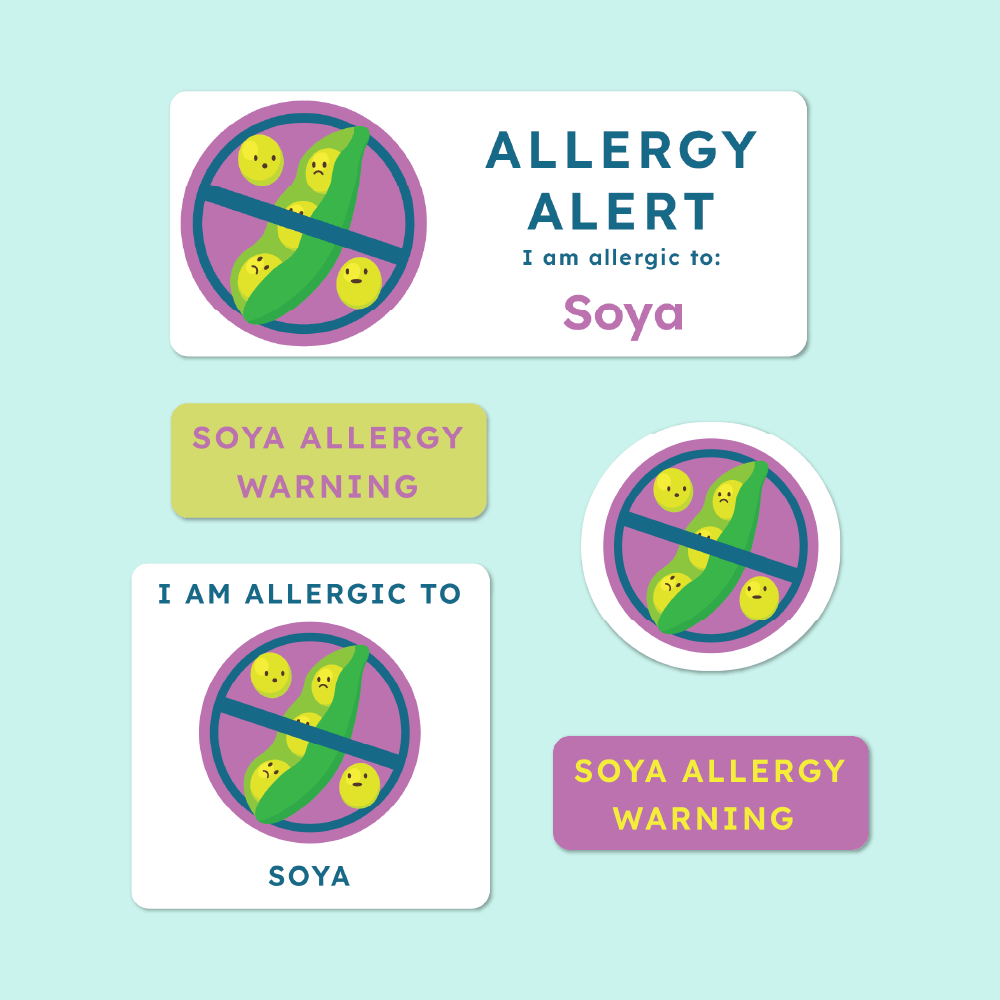 Allergy Alert Stickers